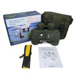 Army Green 7X50 Binoculars Telescope With Rangefinder BaK4 Waterproof