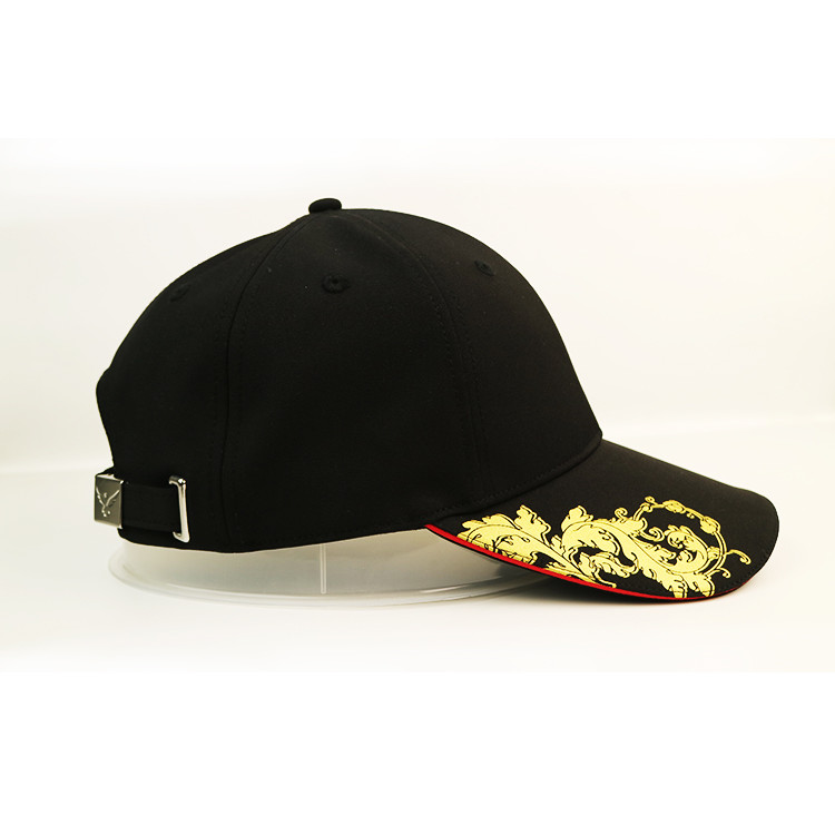Polyester 5 Panel Baseball Cap Adjustable Constructed Sandwich Hat