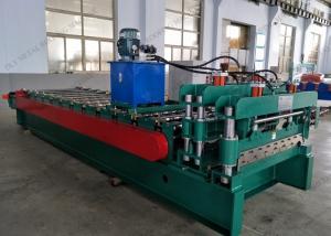 China 220v 40Cr Roof Roll Forming Machine 5.5kw Corrugated Roof Sheet Making Machine wholesale