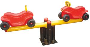 China high quality amusement park play games kindergarten children car seesaw wholesale