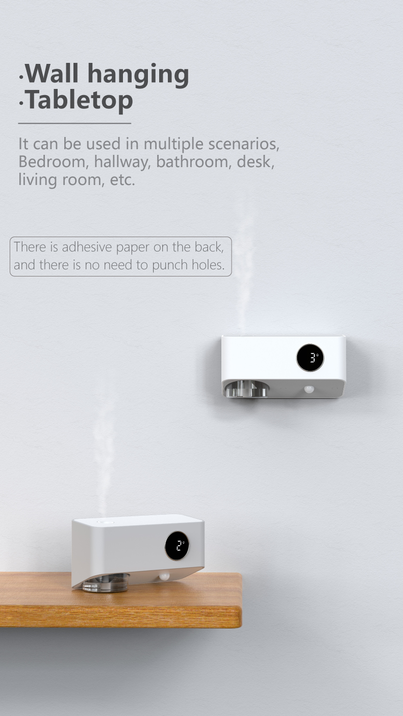 HOMEFISH Aroma Scent Essential Oil Diffusers Intelligent Fragrance Machine 40ml OEM ODM