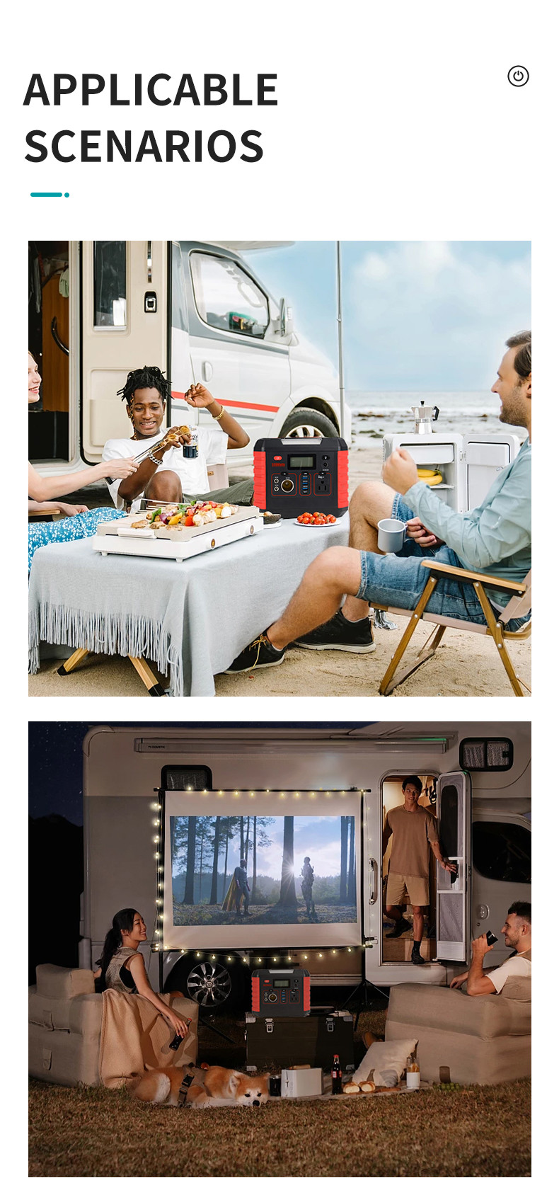 330W Outdoor Camping Portable Power Bank Station Home Appliance