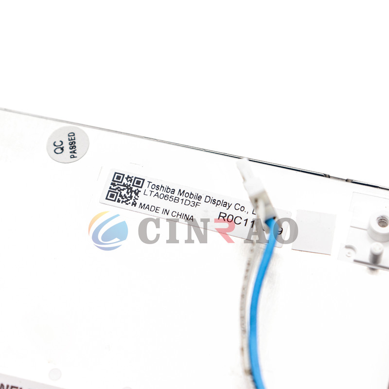 Toshiba 6.5 Inch TFT LCD Display Screen LTA065B1D3F For Hyundai Car Auto Parts Replacement