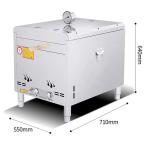 Hot Sell Mobile Snack Food Trailer Street Cotton Candy Pizza Oven Bread Oven