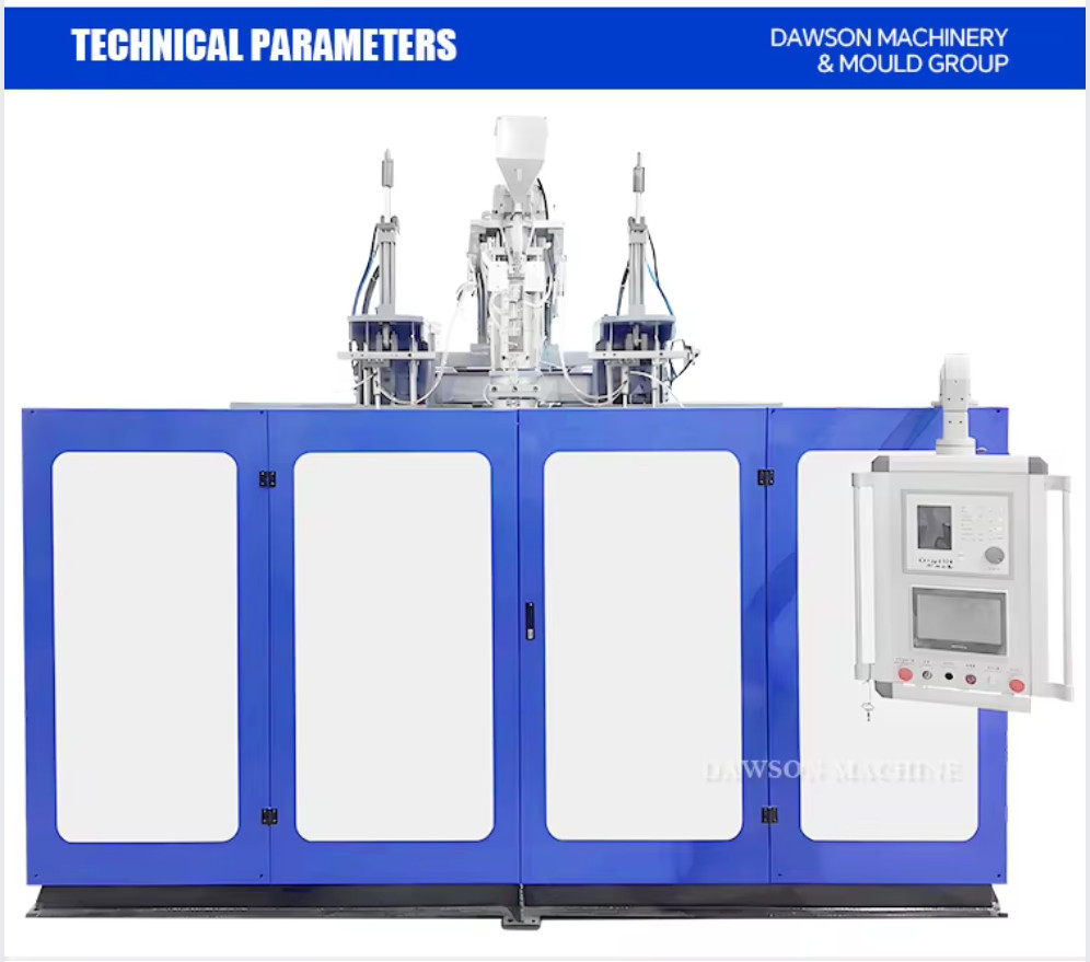 Double Station Double Die Head Plastic HDPE 5L 10L EURO ADBLUE Canister Blow Molding Machine
