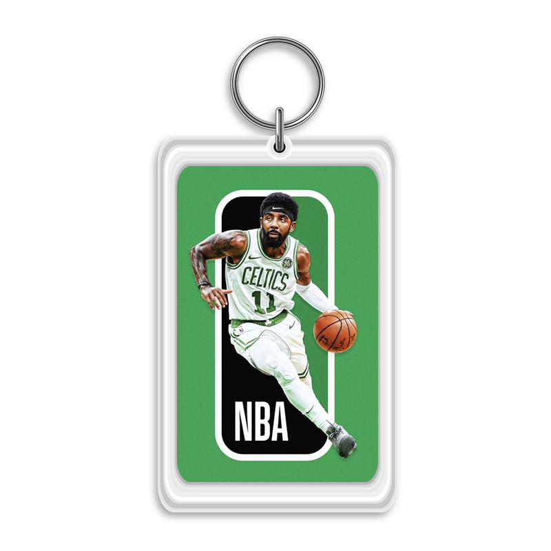 3.7x5.7cm 3D Lenticular Printing Service For Gifts / Acrylic Keychain With NBA Star