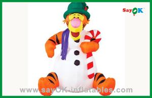 China Inflatable Animal Costume Custom Orange Inflatable Monkey Inflatable Cartoon Character For Advertising wholesale