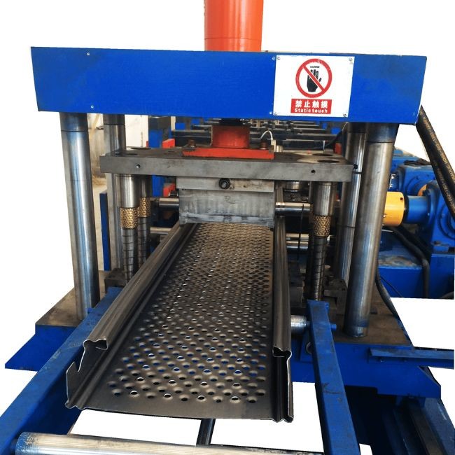 Metal Scaffold Plank Scaffolding Steel Walk Board Roll Forming Machine High Speed