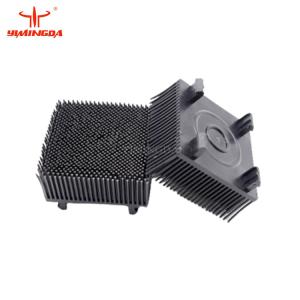 China Black Square Auto Cutter Parts 0.03kg Nylon Bristle Block Brush For FK wholesale