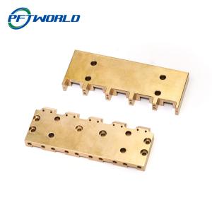 China CNC precision copper turning and milling parts wholesale