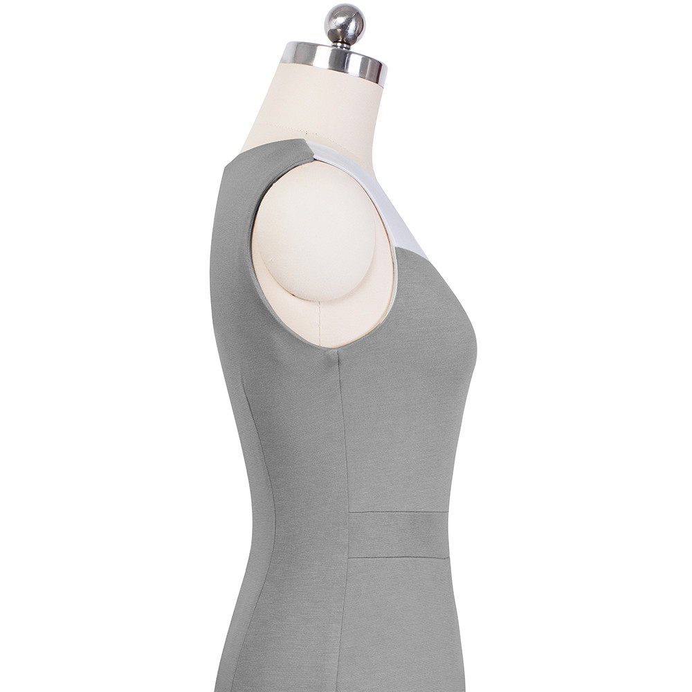 Dacron Occupation 2PCS Womens Casual Dresses Back Zipper