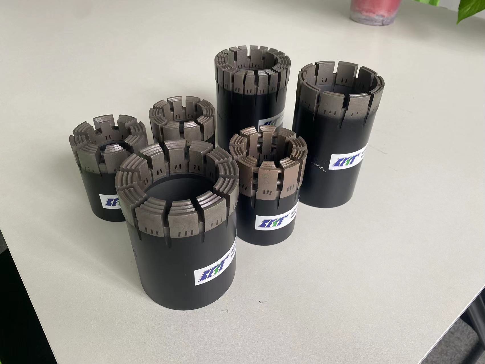 HQ/AQ/BQ/NQ/PQ Series Core bit Barrel Drill Diamond Boring Bit Hq Drill HQ3 Tri Cone Diamond Core Drill Bit