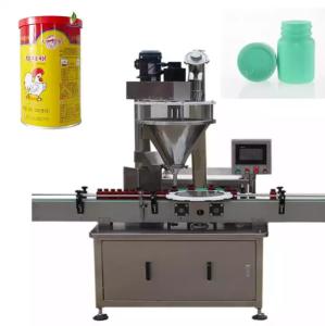 China Film Thickness Full Automatic Packaging Filling Machine Dry Spice Powder Cans Bottling wholesale