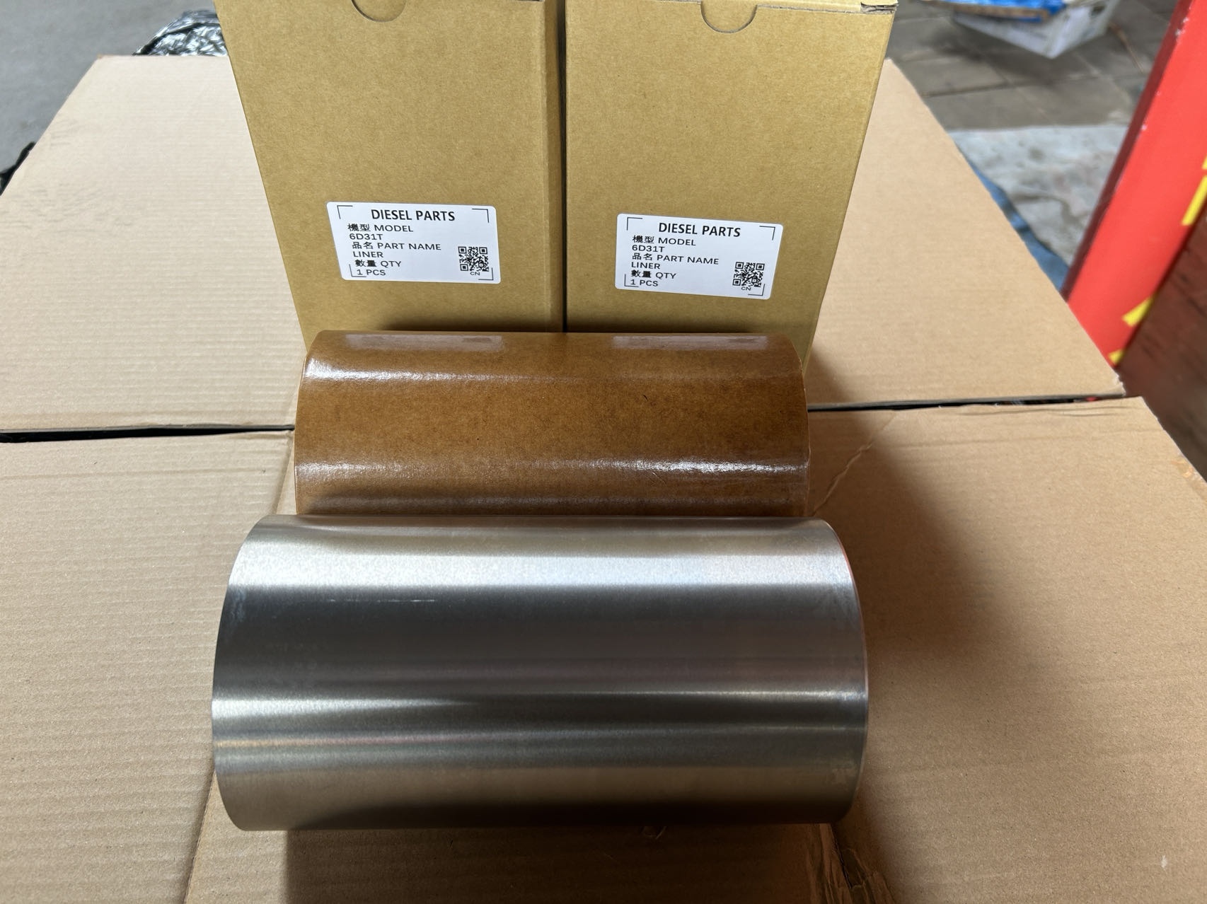 Ha Construction Machinery 6D31 Engine Cylinder Liner ME011523 ME011626 Mitsubishi Diesel Engine Repair Parts