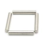 1/2 Length Stainless Steel Split Pins with Plain Finish