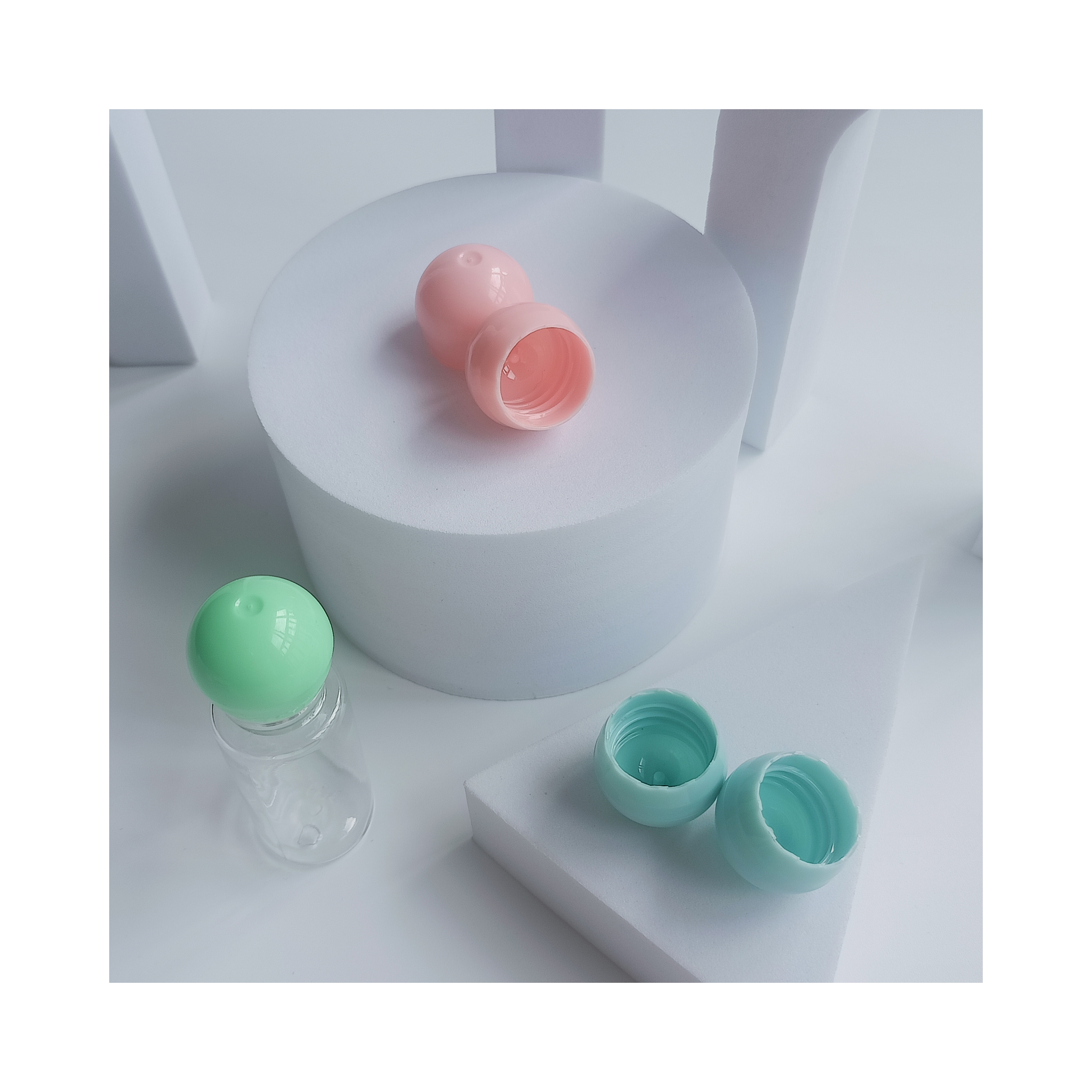 Candy Color Rectangle Portable Travel Soap Case with Bathroom Plastic Soap Dish Holder