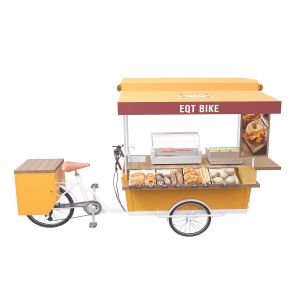 3600W Fast Food Hamburger Tricycle Burger Food Cart
