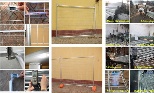 Hot-Dipped Galvanized Kid Safety Temporary Fencing (ISO9001 and SGS)