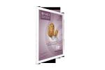 Sliver Color Super Slim 22mm Thickness LED Light Box Snap Open Energy Saving