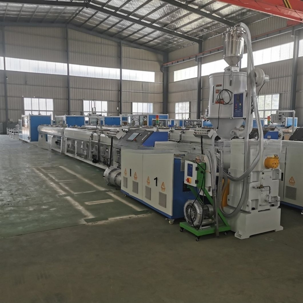 High Speed HDPE / PVC / PPR Water Supply Pipe Extrusion Line / HDPE Pipe Machine