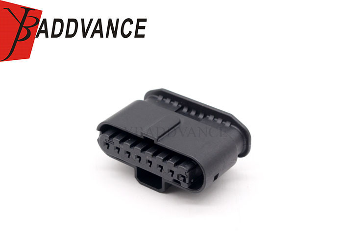 8 Pin AMP TE PBT GF30 Female Connector With Terminals For Automotive
