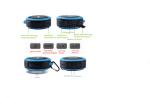 Outdoor Powerful Portable Speakers Active Waterproof Handsfree Speakers