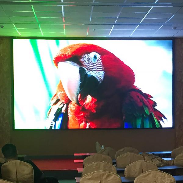 Station Indoor Full Color LED Display P3 Airport Large LED Display Screen 192