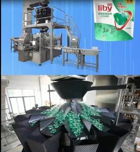 China Laundry pods weighing and packaging production line wholesale