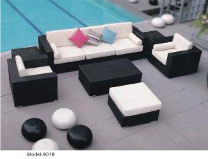 China 9pcs patio furniture rattan garden sectional sofa -9018 wholesale