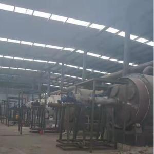 China Distillation Waste Tyres Pyrolysis Plant Refining 30 Tons Per Day wholesale