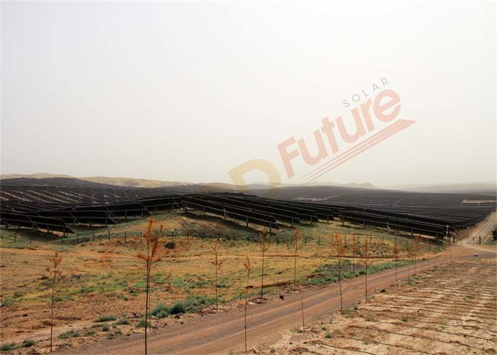 Fully Compatible 1500V Smart Solar Tracking System 24h Closed Loop Time Control