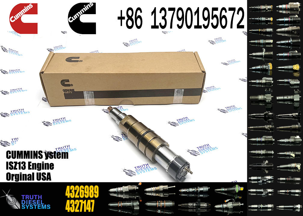 Factory High-quality Truck Engine Assembly Parts Fuel Injector 4326989 2872284 4397488 2872056 2894920 2872405 for ISZ Engine