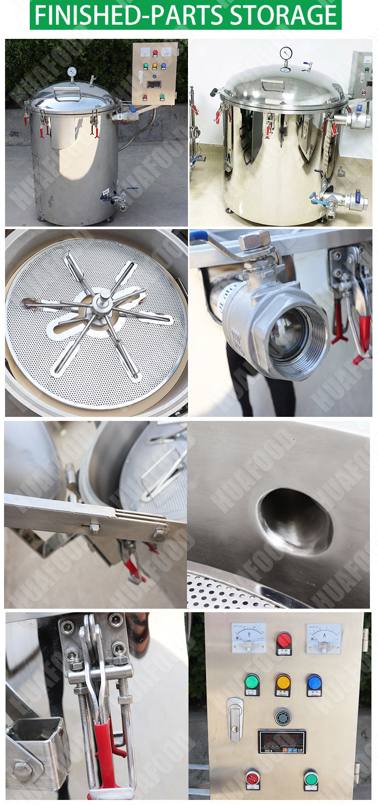 HDLY-63A Food Oil Filter Machine Commercial Oil Filter Machine 1.5kw Power