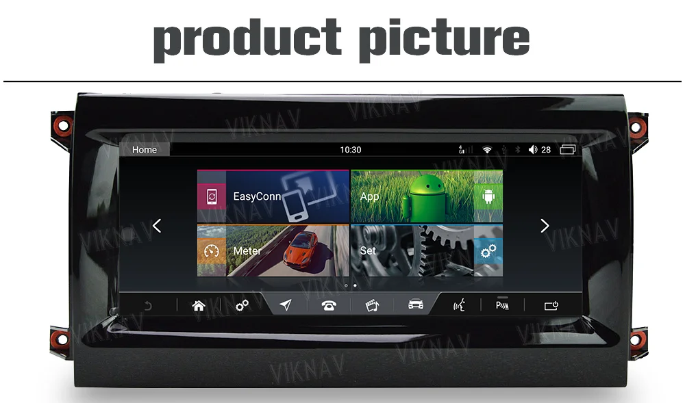 10.4 inch Android Car Radio For Land Rover Discovery 5 LR5 L462 2017-2020 GPS Navigation Player Touch Screen Carplay Hea