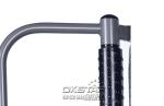 outdoor fitness equipment park wood outdoor waist and back massager