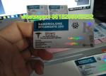 Glossy Laser Hologram Adhesive Sticker Labels For Anabolic Packaging