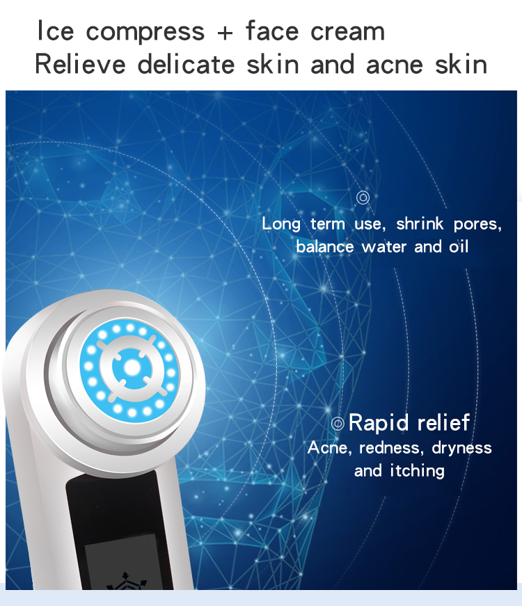 EMS RF Photon Beauty Device Ion Lift Face Massager For Wrinkles
