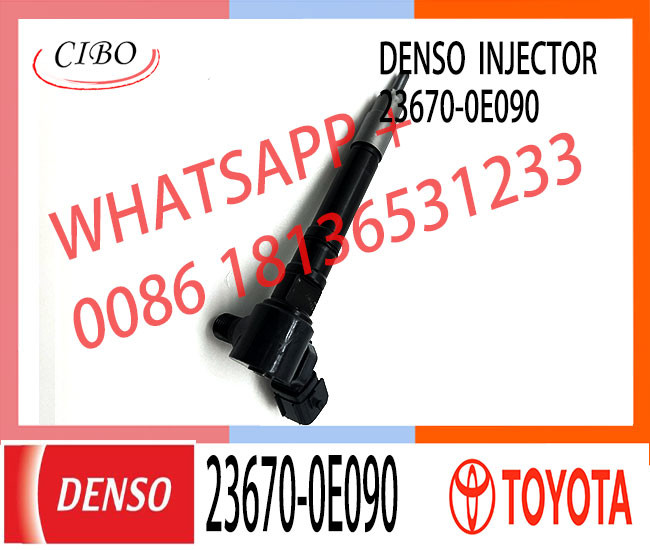 Reman Fuel Injectors 23670-11040 23670-0E090 23670-19065 23670-0E050 for Toyota 2GD-FTV Hilux Diesel Engine