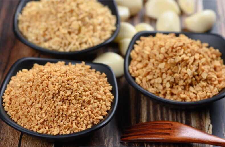 granules Deep Fried Garlic Cloves For Fried Chicken