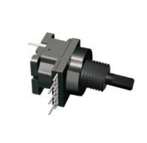 16mm rotary potentiometer, carton potentiometer with metal shaft, potentiometer