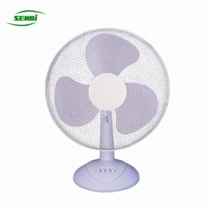 China Custom Logo HAC Table Fan , 16 Inch Electric Table Fan With Mesh Grill wholesale