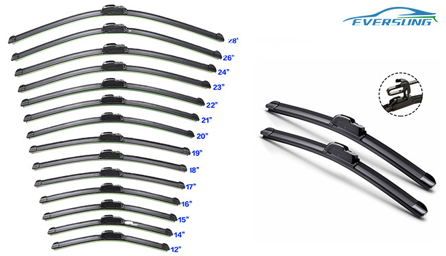 12-28-Inch Car Windscreen Wiper Blades For GMC Canyon 2015-2018 Boneless Wiper Wipers In Chevrolet Colorado