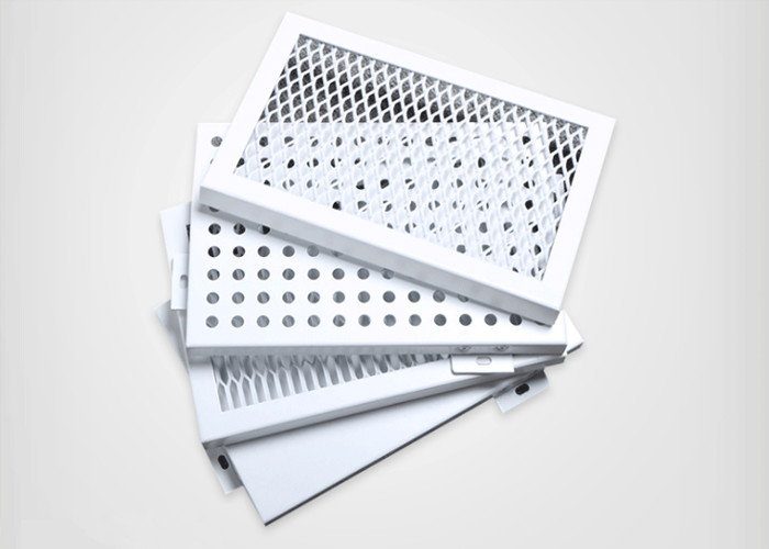 Round Hole 1.5mm KCC Painting Aluminum Perforated Sheet