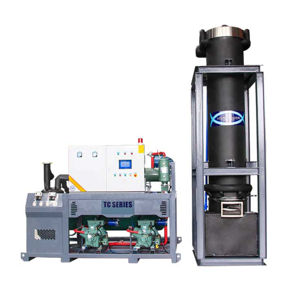 8300kg 111.4kw Tube Ice Machine Large Capacity 380V/3P/50Hz