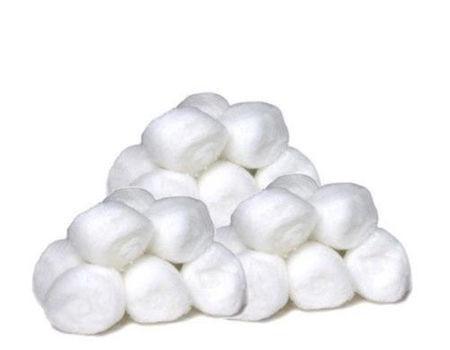 100% Cotton Absorbent Medical Cotton Balls Disposable Sterile Gauze Balls With X