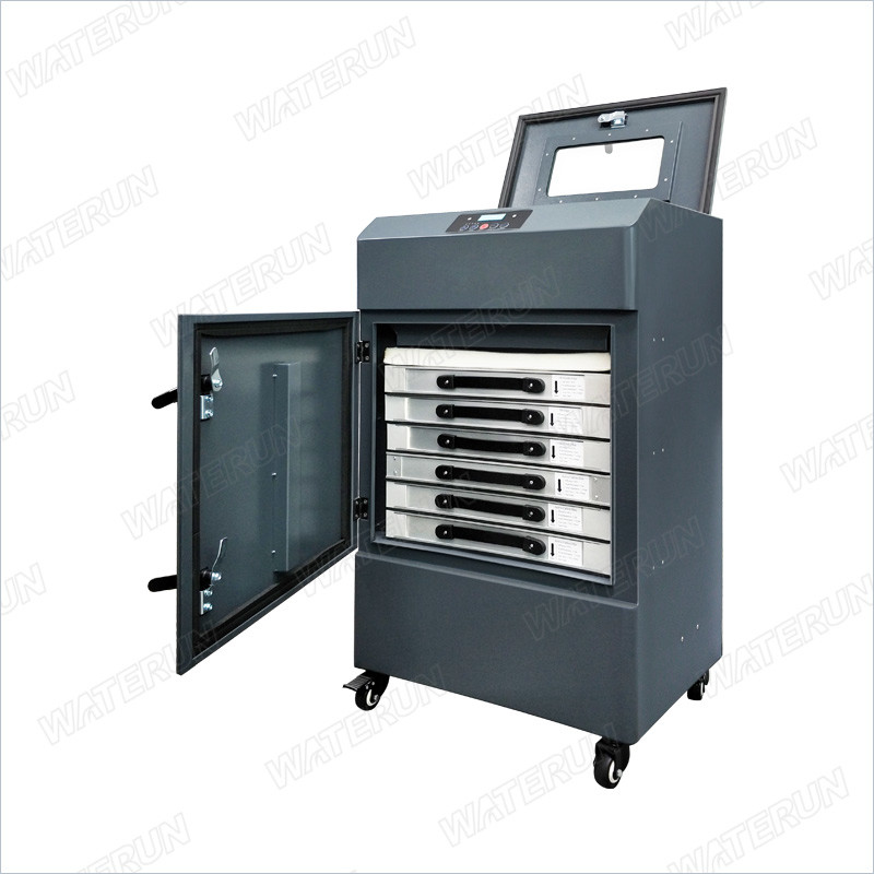8 Layers High Efficiency Laser Engraver Fume Extractor , Laser Fume Extraction System