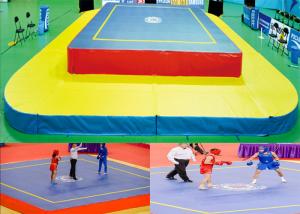 China Durable Wushu Platform Gymnastics Training Mats Competition Sanda Mat wholesale