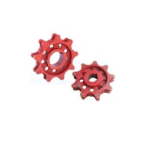 China Industrial Chain Boiler Sprocket Wheel Heat Treatment Anti Wear Anti Scratch wholesale