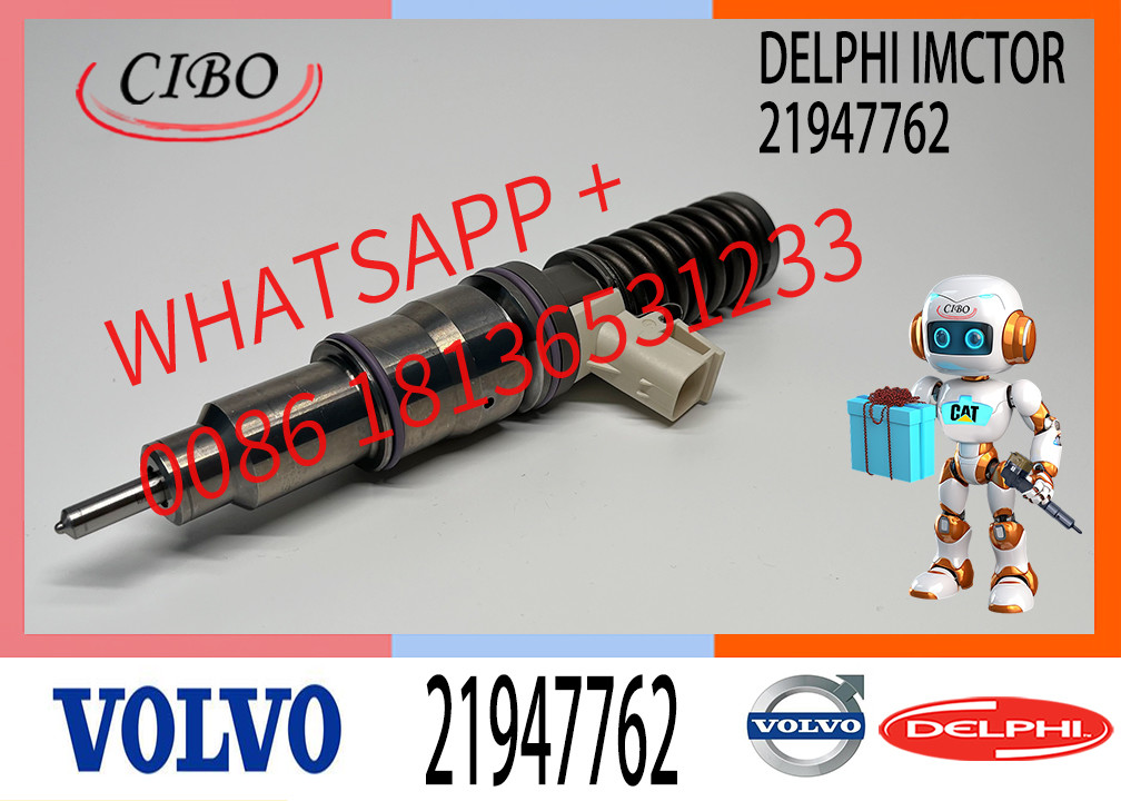 MD9 Diesel Engine Fuel Unit Injector BEBE4D45001 21947762 For VOL-VO D12 D13