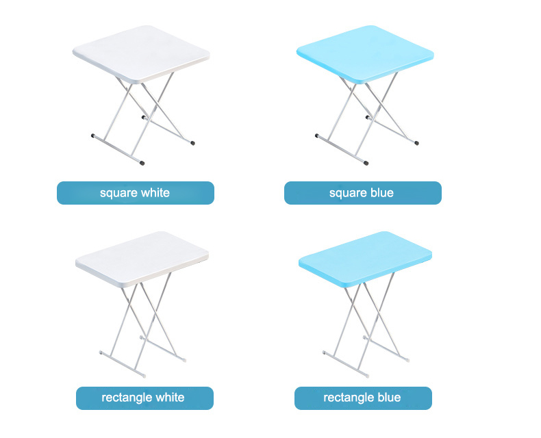 Adjustable Small Laptop Table Lightweight Home Garden Folding Coffee Table for Indoor
